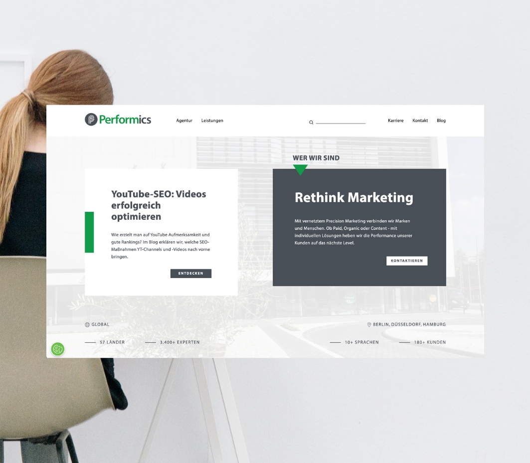 Website Design für Agenturen